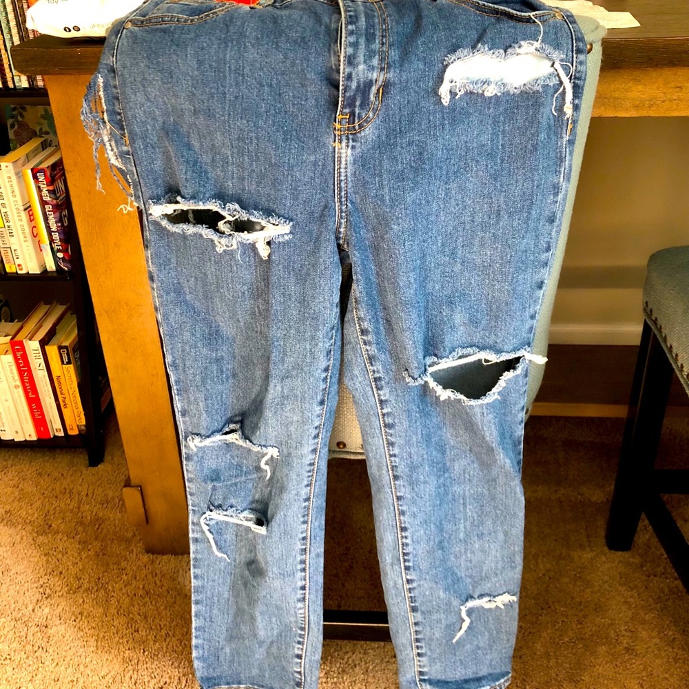 Pacsun Distressed Mom Jeans